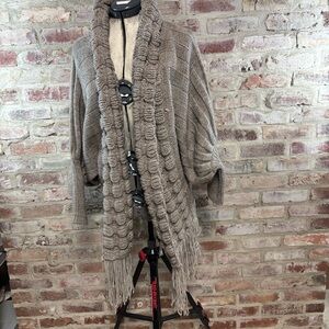 Bubble cardigan sweater m/l